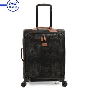 BRICS Black 21in My Safari Expandable Softside Carry-on Spinner